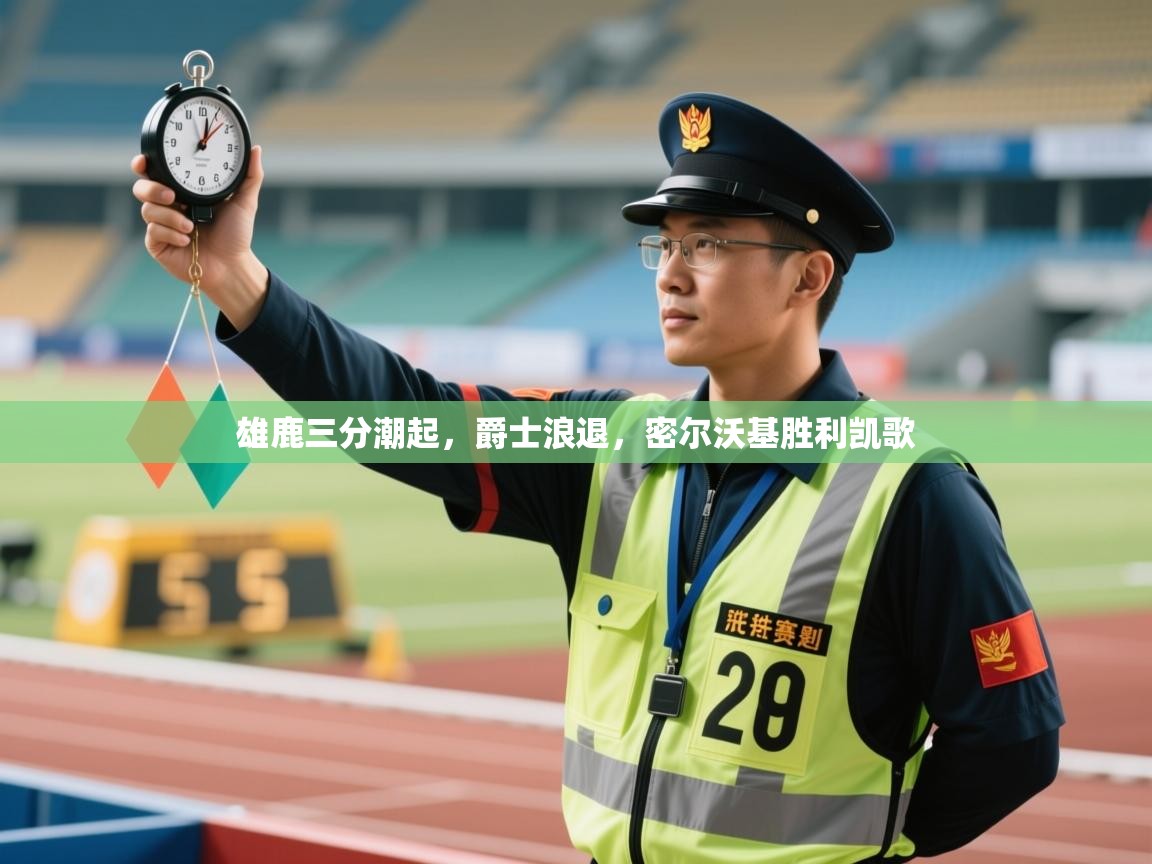 雄鹿三分潮起，爵士浪退，密尔沃基胜利凯歌